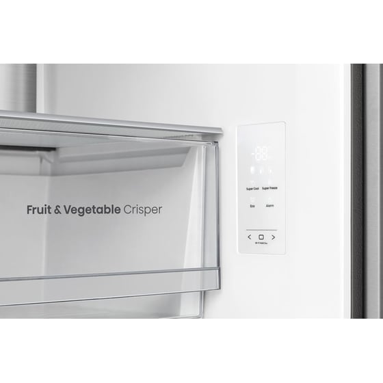 HISENSE RQ5P470SMIE Total No Frost 460 Lt Ασημί Ψυγείο Ντουλάπα image 6