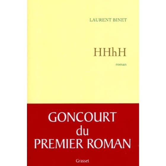 HHhH (Prix Goncourt du premier roman 2010) image 0