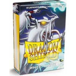 Dragon Shield White - Matte Sleeves - Japanese Size 59x86mm (60 Θήκες)