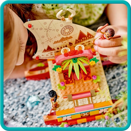 LEGO® Disney Princess Moana's Wayfinding Boat (43210) image 10