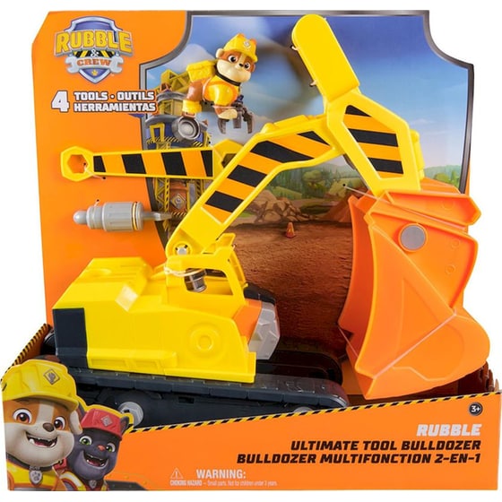 Spin Master Paw Patrol: Μεγάλο Όχημα Κατασκευών του Rubble (6073297) image 0
