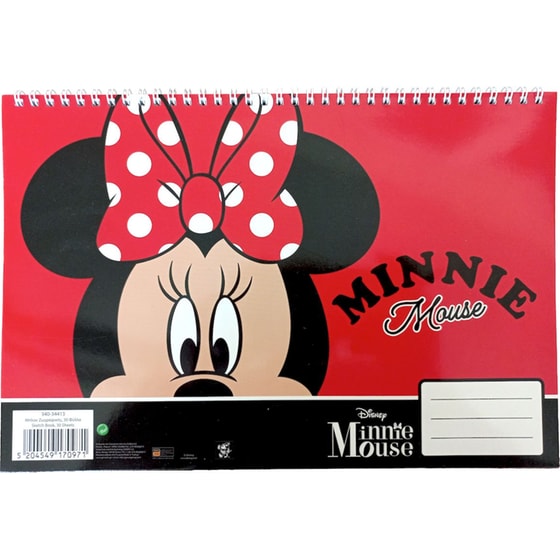 Μπλοκ Ζωγραφικής Gim Α4 30Φ Minnie Nomadic Spirit image 0