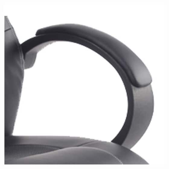 Καρέκλα Gaming Lamtech LGP Kronos από Τεχνητό Δέρμα - Μαύρη image 1