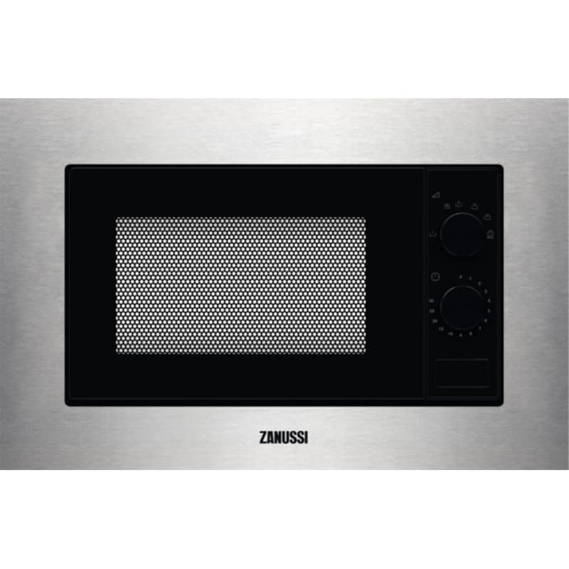 ZANUSSI ZANUSSI ZMSN5SX 17 Lt Inox Εντοιχιζόμενος Φούρνος Μικροκυμάτων