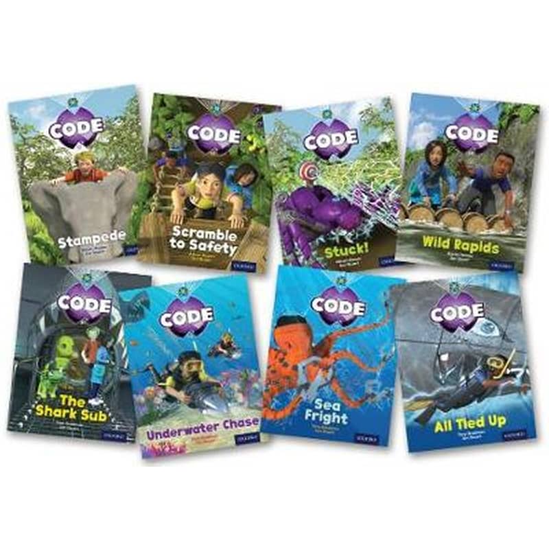 Project X Code- Jungle Trail Shark Dive Pack of 8