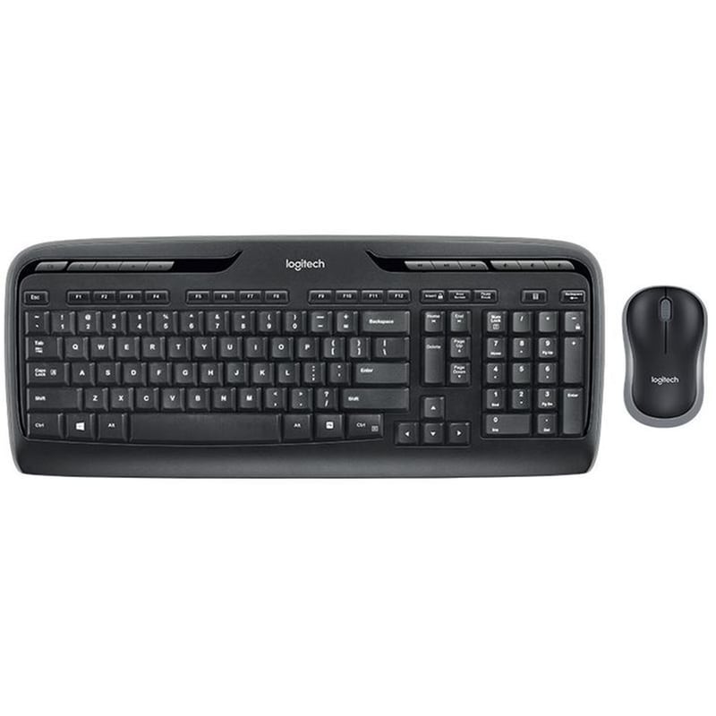 LOGITECH Logitech Wireless Combo Mk330 Σετ Πληκτρολογίου And Ποντικιού (german Keyboard)