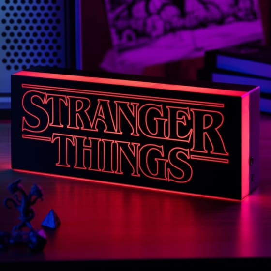Διακοσμητικό Φωτιστικό Paladone Stranger Things Logo 30.6x7.2x14.3 cm image 2