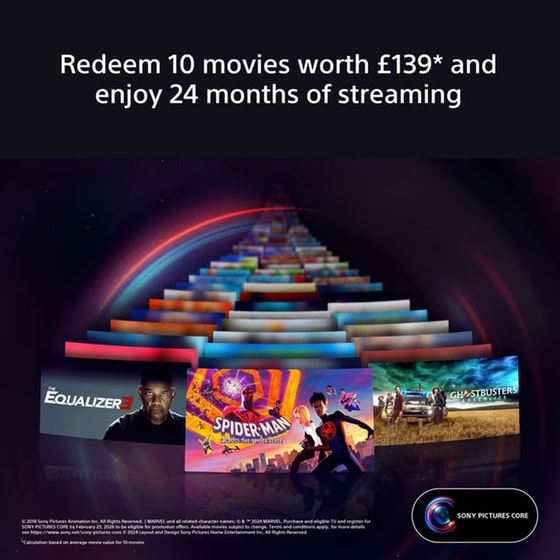 Sony BRAVIA 7 QLED (XR l Mini LED) 65" 4K HDR Google Smart Τηλεόραση K65XR70PAEP image 8