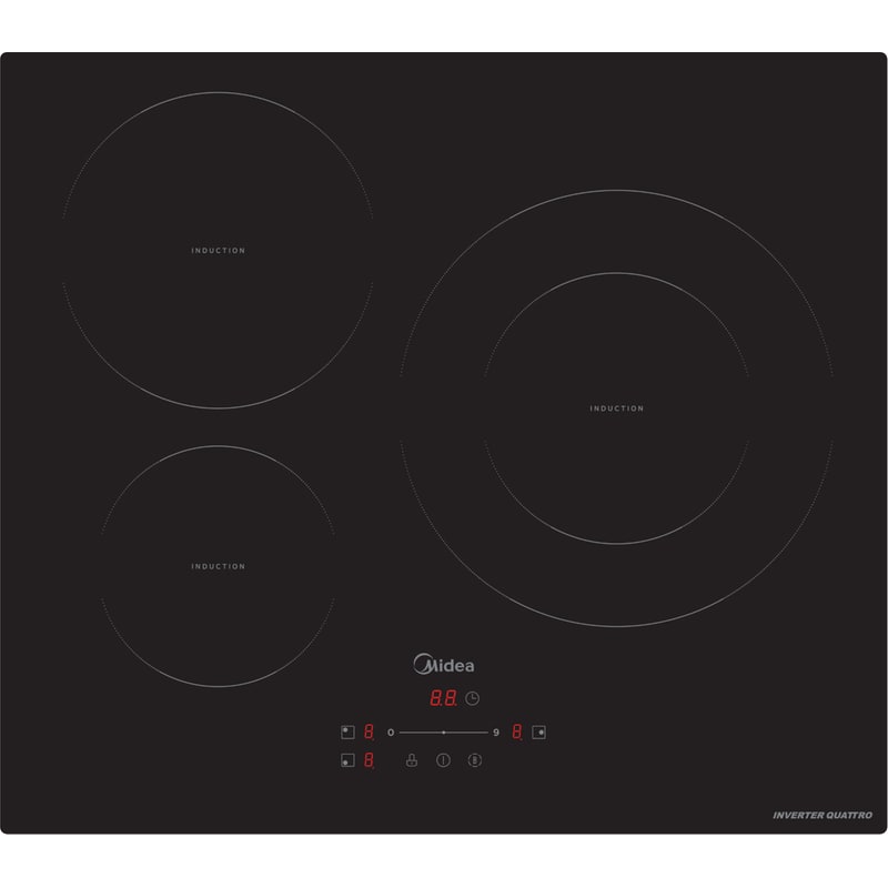 MIDEA MIDEA MIH740T135K0 59cm Μαύρο Εστία Επαγωγική Αυτόνομη