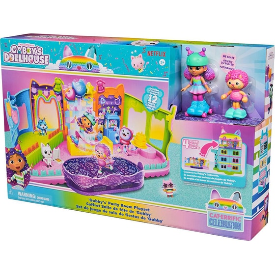 Spin Master: Gabby's Dollhouse - Gabby's Party Room Playset (6069755) image 1