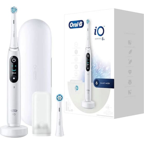 Επαναφορτιζόμενη Οδοντόβουρτσα Oral B IO BRA408543 Λεύκο image 2