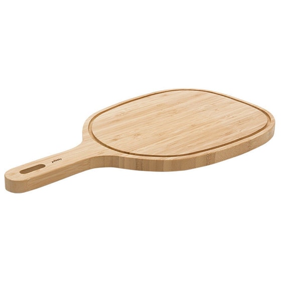 Επιφάνεια Κοπής Pebbly Μπαμπού 47.5x25.5x2cm - Μπεζ image 0