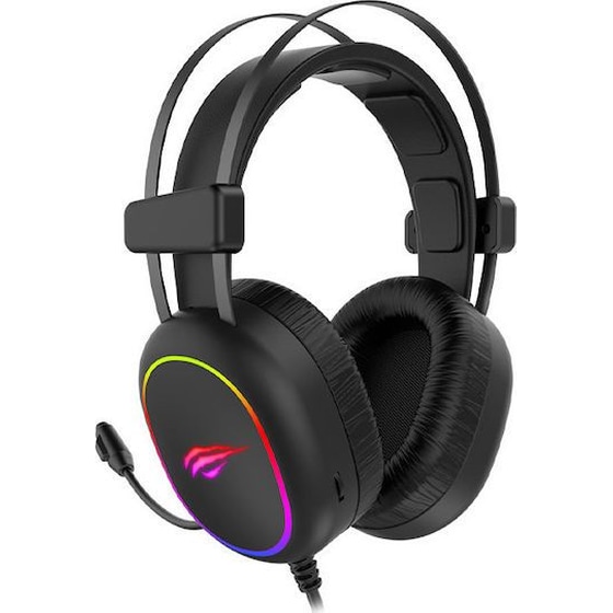 Ενσύρματα Gaming Ακουστικά Κεφαλής Havit H2016d - Black image 3