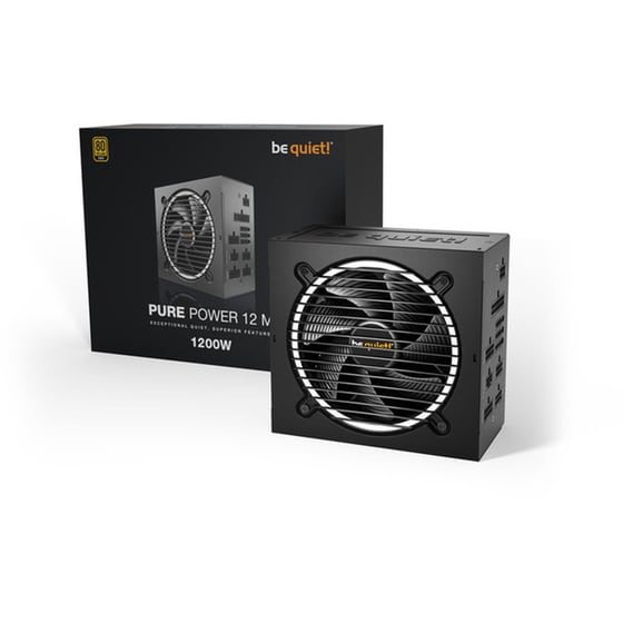Τροφοδοτικό Υπολογιστή BE QUIET! Pure Power 12 M 1200W - Μαύρο image 3