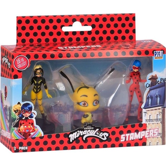 Σφραγίδες P.M.I Miraculous 3 Pack - Τυχαία Επιλογή image 0