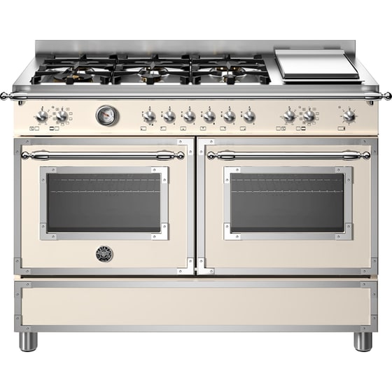 BERTAZZONI HER126G2EAVT 58 / 58 Lt Μπεζ Κουζίνα Μεικτή Αερίου image 0