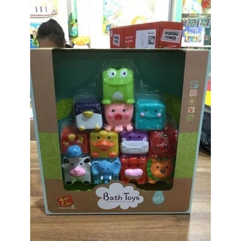 Μπανιου Eddy Toys Bath Buddy Square 12ass Pvc 55x55x55cm