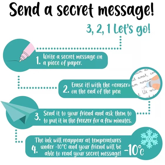 Στυλό Gel Legami Erasable Bee 0.7 mm Μαύρο image 5