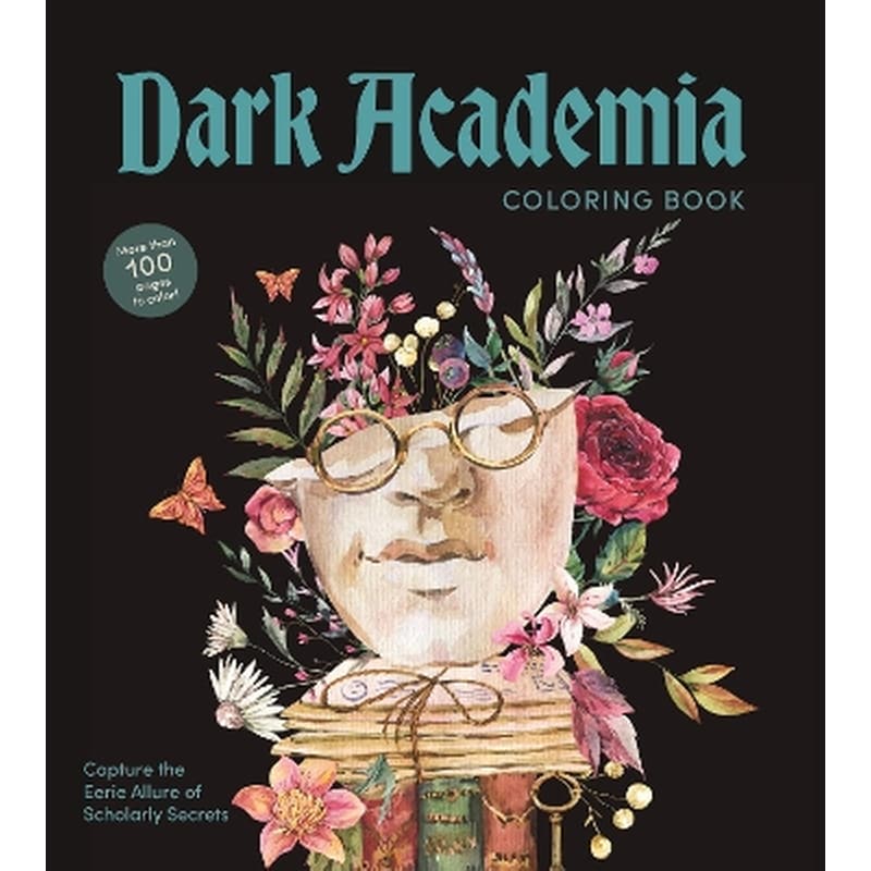 Dark Academia Coloring Book