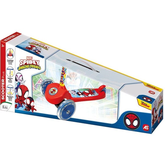 Παιδικό Πατίνι Τρίτροχο AS Company Marvel Spidey and His Amazing Friends - Πολύχρωμο με Σχέδιο image 5
