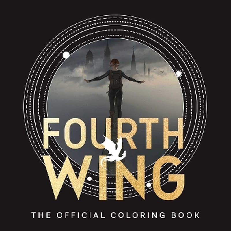 Fourth Wing: The Official Coloring Book