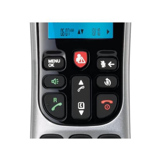 Ασύρματο Τηλέφωνο Motorola CD4001SB - Ασημί image 1