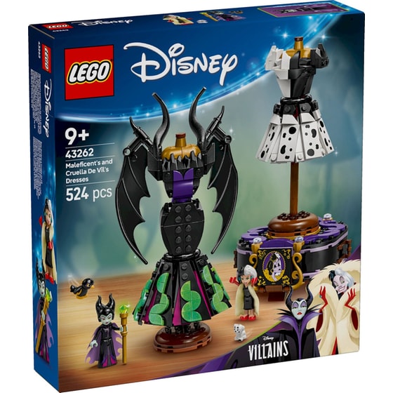 LEGO® Disney Villains Maleficent's and Cruella De Vil's Dresses (43262) image 0