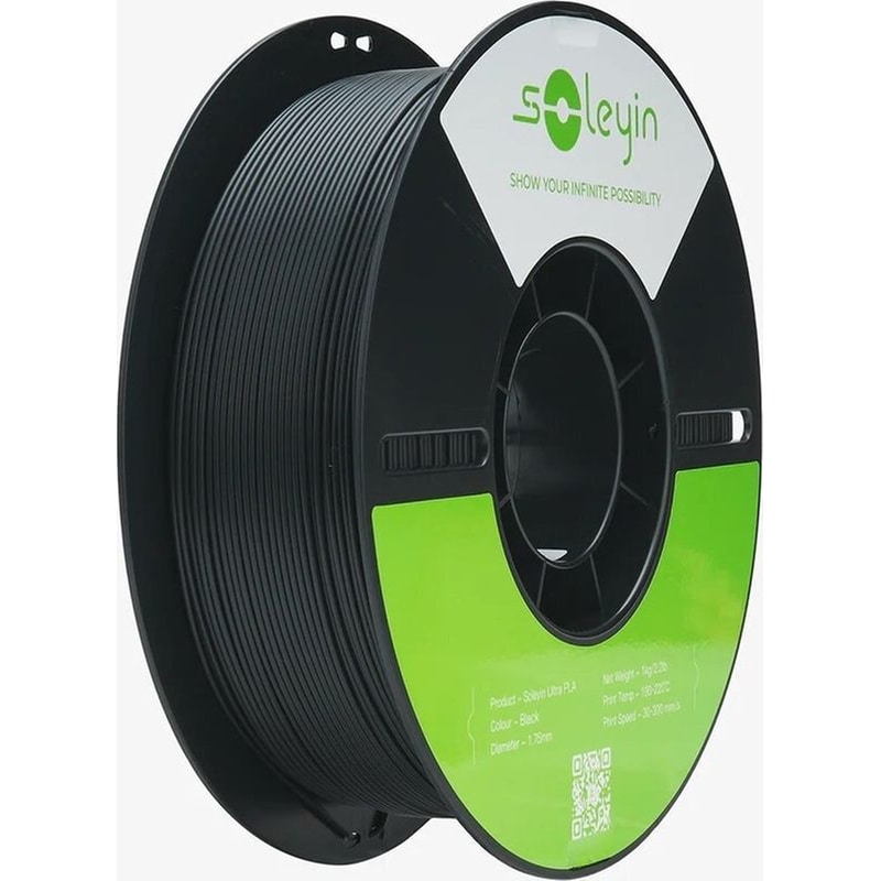 CREALITY Νήμα 3D Εκτυπωτή SOLEYIN ULTRA PLA 1kg 1.75mm - Μαύρο