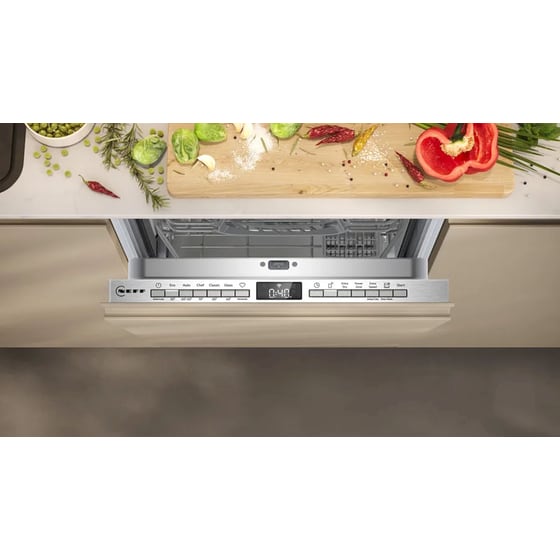 NEFF S855EKX33E για 10 Σερβίτσια με Home Connect Πλήρως Εντοιχιζόμενο Πλυντήριο Πιάτων image 2