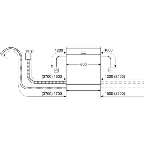 BOSCH SMS4ECI26E για 13 Σερβίτσια Inox Πλυντήριο Πιάτων image 8
