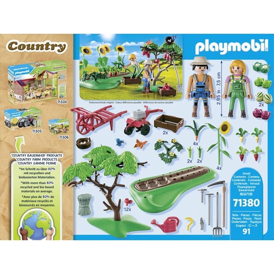 PLAYMOBIL® Country Starter Pack Λαχανόκηπος (71380) image 4