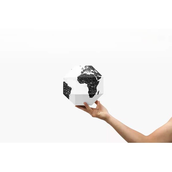 Υδρόγειος Σφαίρα Palomar Dearworld S 21cm - Λευκό/Μαύρο image 1