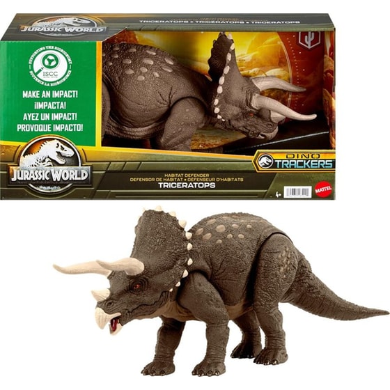 Φιγούρα Δράσης Mattel Jurassic World - Triceratops image 0