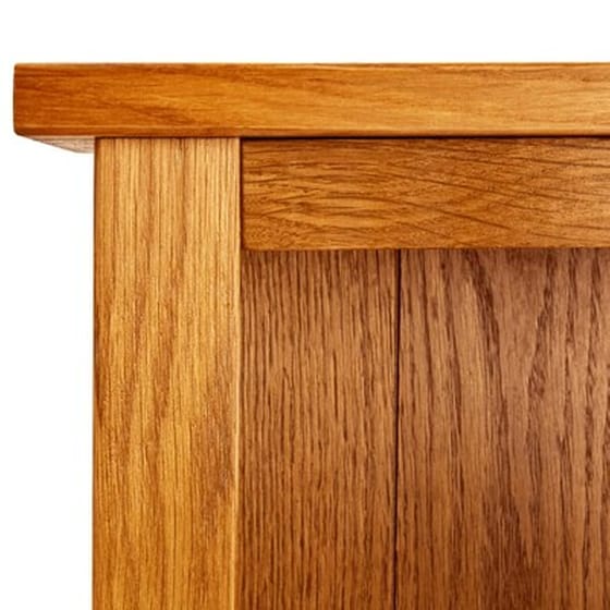 Βιβλιοθήκη VidaXL από Μασίφ Ξύλο Δρυός 45x22x140 cm - Καφέ image 5