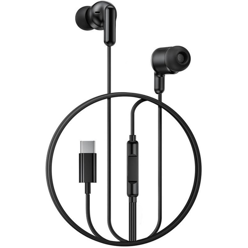 XO EP84 Handsfree Type C - Μαύρο