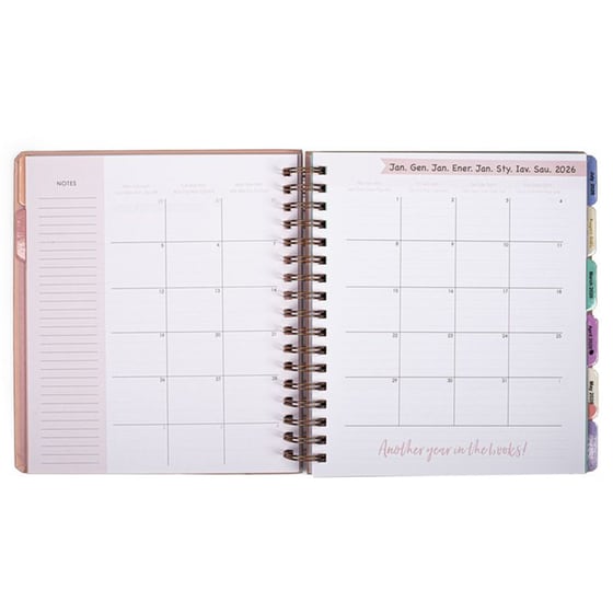 Ημερολόγιο Posh+Pop 2026 12Μ Σπιράλ Black And Bows image 7