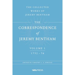 The Correspondence of Jeremy Bentham, Volume 1
