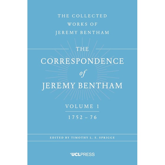 The Correspondence of Jeremy Bentham, Volume 1 image 0