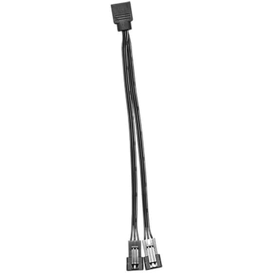 Σετ καλωδίων Lian Li ARGB με υποδοχές 3-pin RGB και 4-pin PWM (G89.12UF-EX.00) - Μαύρο image 2