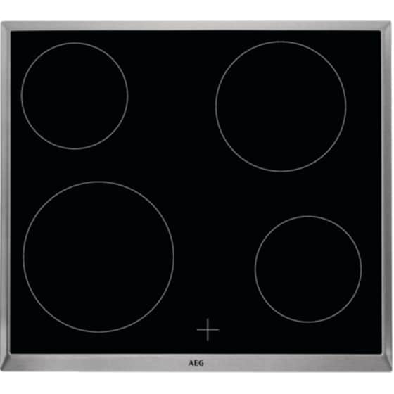 AEG HE604000 XB 57.6 cm Μαύρο Εστία Κεραμική Μη Αυτόνομη image 0