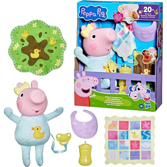 Hasbro Διαδραστική Κούκλα Μωρού Peppa Pig "Oinks & Snuggles" Evie (G1637) image 10