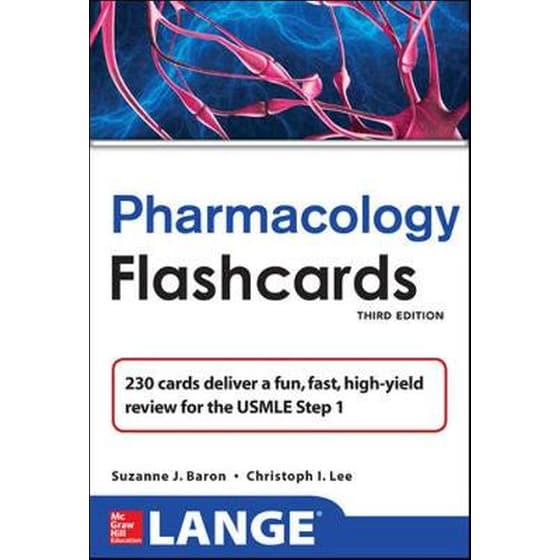 Lange Pharmacology Flash Cards, Third Edition image 0