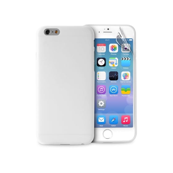 Θήκη iPhone 6/6S & Μεμβράνη οθόνης - Puro UltraSlim 0.3 Cover Διαφανές IPC64703TR image 0