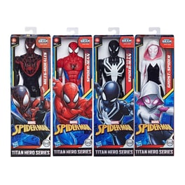 Κούκλα Spider-Man Titan Hero Web Warriors (4 Σχέδια)