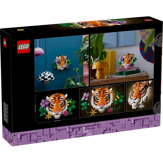 LEGO® Art The Fauna Collection - Tiger (31217) image 2