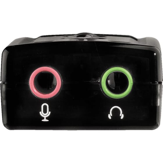 Κάρτα Ήχου Hama 51620 USB 7.1 - Μαύρο image 1