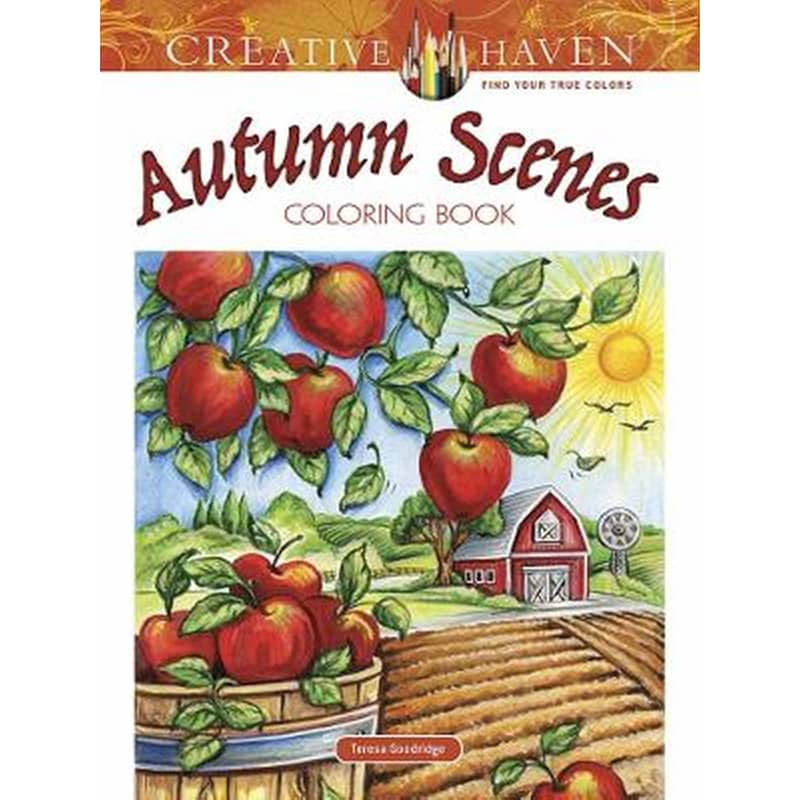 Creative Haven Autumn Scenes Coloring Book