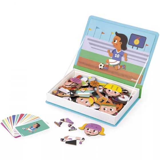 Janod Μαγνητικό Βιβλίο Αθλήματα image 1