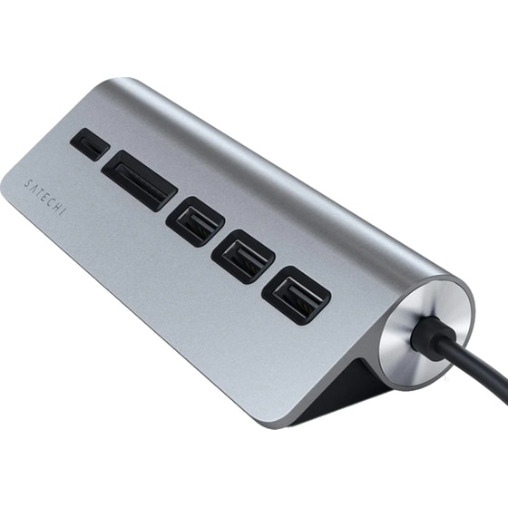 Satechi ST-TCHCRM USB Hub 5-Port USB 3.0 συμβατό με USB-C image 2
