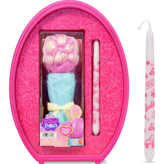 Παιχνιδολαμπάδα Barbie Metal Pop: Ροζ Τουλίπα image 1